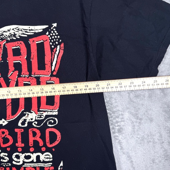 Lynyrd Skynyrd Band Tee L Free Bird 1973 Rock Graphic Black T-Shirt - Picture 8 of 9